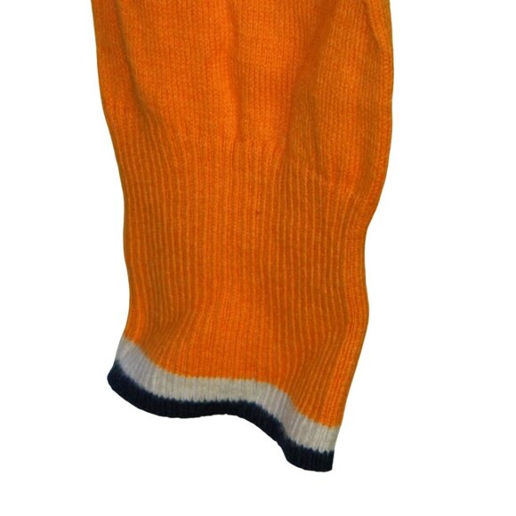 American Eagle Outfitter Men’s Orange Light Knit V-Neck Sweater Size Large - Picture 4 of 10